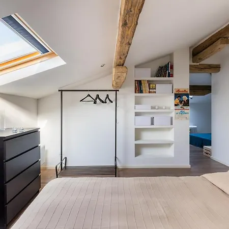 Italy Prestigious Historical Attic In Apartment