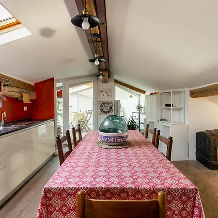 Italy Prestigious Historical Attic In Apartment Bologna